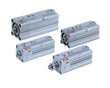 กระบอกลม Compact Cylinder with Air Cushion and Lock RLQ-RDLQ SMC